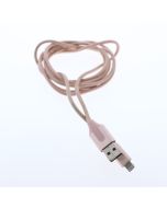 Verizon B-STOCK Braided Cable USB-A To Lightning 2 Meter (6.5 ft) Pink 