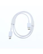 Samsung NEW Cable USB-C To USB-C 1 Meter (3.2 ft) EP-DN980BWE White - (GH39-02115A)