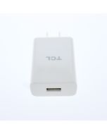 TCL NEW USB-A Wall Charger 15W 3AMP White - (QC13US CBA0064BGTC5)