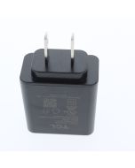 TCL A-STOCK USB-A Wall Charger 1AMP Black - (618045)