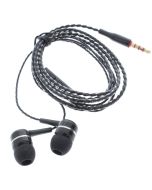 Universal NEW Wired 3.5 MM Headphone In Ear Black 
