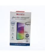 ZAGG NEW Screen Protector FIT LG LG V60 ThinQ 5G UV Glass elite VisionGuard+ Clear - (ZAG200105338-V)
