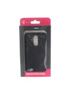 T-Mobile A-STOCK Case FIT LG ARISTO PROTECTIVE COVER  Black 