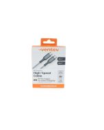 Ventev NEW Braided Cable USB-C To USB-C 1.8 Meter (5.9 ft) Gray - (BC6-GRY262894)