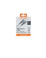 Ventev NEW Braided Cable USB-C To USB-C 1.8 Meter (5.9 ft) Gray - (BC6-GRY262894)
