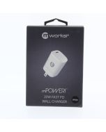 MWorks NEW USB-C Wall Charger 20W White 