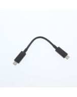 Universal A-STOCK Cable USB-C To USB-C 0.3 Meter (0.98 ft) Black 