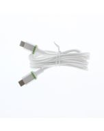 ATT NEW Braided Cable USB-C To USB-C 1.2 Meter (3.9 ft) White 