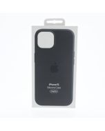 Apple NEW Case FIT Apple iPhone 15 Silicone Case Magsafe Black - (MXPD3ZM/A)
