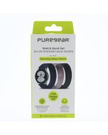 Pure Gear NEW Watch Band FIT Samsung 40MM Adjustable Compatible with: See Photos Blue, Pink and Green - (64504PG)