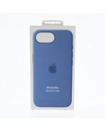 Apple NEW Case FIT Apple iPhone 16e Silicone Case Winter Blue - (MD3Q4ZM/A)