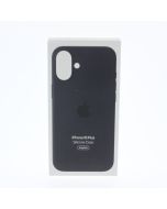 Apple NEW Case FIT Apple iPhone 16 Plus Silicone Case Magsafe Black - (MYY93ZM/A)