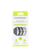 Pure Gear NEW Watch Band FIT Apple watch (38/40/41mm) 3 Pack  Black , Green And Pink - (601691PG)