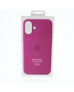 Apple NEW Case FIT Apple iPhone 16 Plus Silicone Case Magsafe Fuchsia - (MYYE3ZM/A)