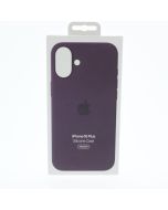 Apple A-STOCK Case FIT Apple iPhone 16 Plus Silicone Case Magsafe Plum - (MYYD3ZM/A)