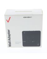 Verizon NEW USB-C Wall Charger 45W 3AMP (ERL) Black - (TVL45WPPSBLK-A)