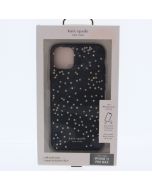 Kate Spade NEW Case FIT Apple iPhone 6.5"/iPhone 11 Pro Max Disco Dots Black - (KSIPH-132-STDDB)