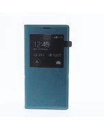 Samsung A-STOCK Case FIT Samsung Galaxy S5 S-View Flip Cover Green - ((EF-CG900BGESTA))