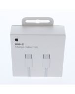 Apple NEW Braided Cable USB-C To USB-C 1 Meter (3.2 ft) 60W White - (MQKJ3AM/A)