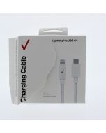 Verizon B-STOCK Braided Cable USB-C To Lightning 3 Meter (9.8 ft) White - (CAB10LTOCBWHT-A)