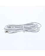 ATT A-STOCK Braided Cable USB-A To Lightning 2 Meter (6 ft) White 
