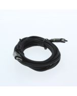 ATT NEW Braided Cable USB-C To USB-C 1 Meter (3.2 ft) Black  