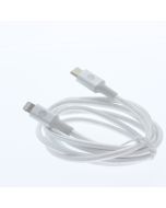 ATT A-STOCK Braided Cable USB-C To Lightning 2 Meter (6 ft) White 