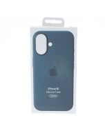 Apple NEW Case FIT Apple iPhone 16 Silicone Case Magsafe Lake Green - (MYY83ZM/A)