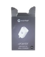 MWorks NEW USB-C Wall Charger 20W Fast PD White  - (50014MW)