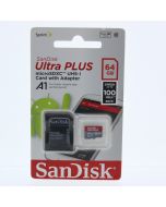 Sandisk NEW Ultra Plus Micro SDXC 32GB With Adapter Black - (SDSDQUA-032G-AP35A)