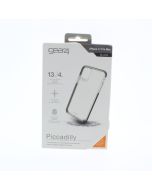 Gear4 A-STOCK Case FIT Apple iPhone 11 Pro Max 6.5" PICCADILLY D30 Clear/Black - (ICB64PICBLK)