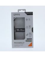 Gear4 A-STOCK Case FIT Apple iPhone 12/ 12 Pro, iPhone 6.1" (2020) (ERL) PICADILLY Clear/Black 