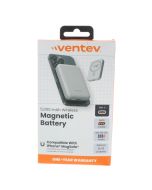 Ventev NEW 5000 mAh Power Bank USB-C Gray/SILVER - (MCBAT-5K257464)