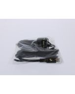 ATT NEW Braided Car Lighter to Attached Lightning Car Charger 20W Black 