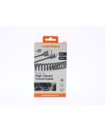 Ventev NEW Braided Cable USB-A To USB-C 1.2 Meter (4 ft) Tangle Black / Gray - (241090)
