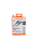 Ventev A-STOCK Cable USB-A To USB-C 1 Meter (3.2 ft) FLAT Gray - (248180)