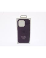 Apple NEW Case FIT Apple iPhone 16 Pro Silicone Case Magsafe Plum - (MYYM3ZM/A)