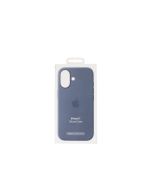 Apple NEW Case FIT Apple iPhone 17 Silicone Case Magsafe Anchor Blue - (MGEW4ZM/A)