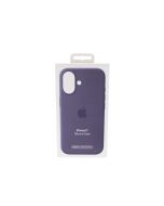 Apple NEW Case FIT Apple iPhone 17 Silicone Case Magsafe Purple Fog - (MGF04ZM/A)