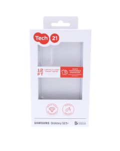 Tech 21 NEW Case FIT Samsung Galaxy S23+ EvoClear Clear - (T21-10076)