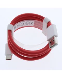 OnePlus NEW Cable USB-A To USB-C 1 Meter (3.2 ft) Red - (L2180954AC2516123D17A)