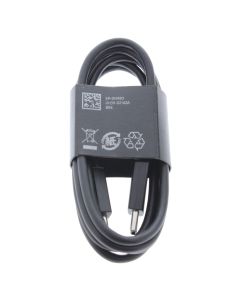Samsung NEW Cable USB-C To USB-C 1 Meter (3.2 ft) EP-DN980BBE Black - (GH39-02142A)