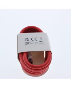 OnePlus NEW Cable USB-C To USB-C 1 Meter (3.2 ft) Red - (E2181428C8G136668C02A)