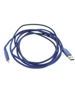 Verizon B-STOCK Braided Cable USB-A To Lightning 2 Meter Blue 