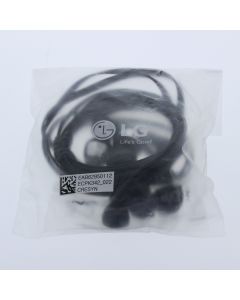 LG NEW Wired 3.5 MM Headphone In Ear Black - (DC1703)