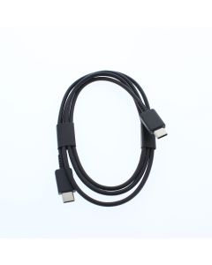 Samsung NEW Cable USB-C To USB-C 1 Meter (3.2 ft) EP-DN980BBE Black - (GH39-02103A)