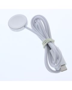 Apple A-STOCK Braided Cable USB-C To Apple Watch 1 Meter (3.2 ft) A2515B White - (MT0H3AM/A)