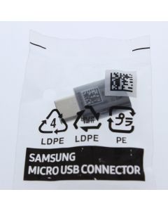 Samsung NEW Adapter USB-Micro To USB-C BLACK - (GH96-11382A)