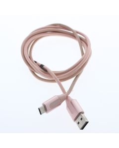 Verizon B-STOCK Braided Cable USB-A To USB-C 2 Meter (6.5 ft) pink 