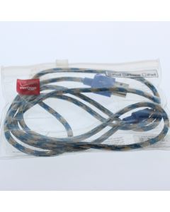 Verizon B-STOCK Braided Cable USB-A To Lightning 2 Meter Blue 